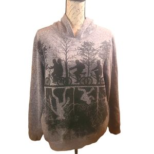 Stranger Things XL hoodie Upside Down